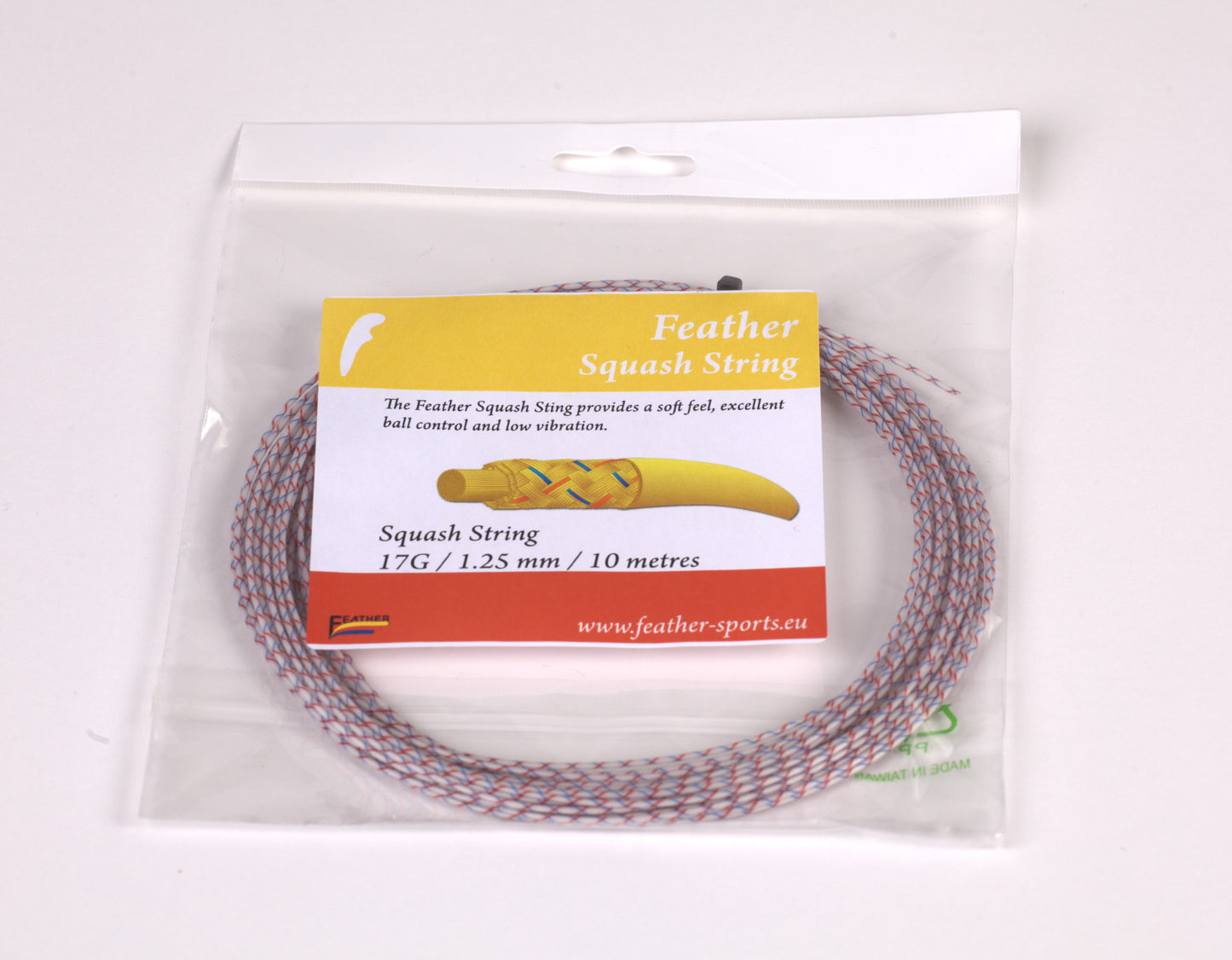 Squash string – Feather String